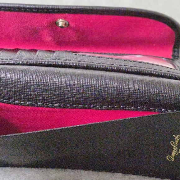 *Dooney & Bourke Womens Maxi Quilt Continental Clutch Bilford Wallet Gray Black - Picture 10 of 15